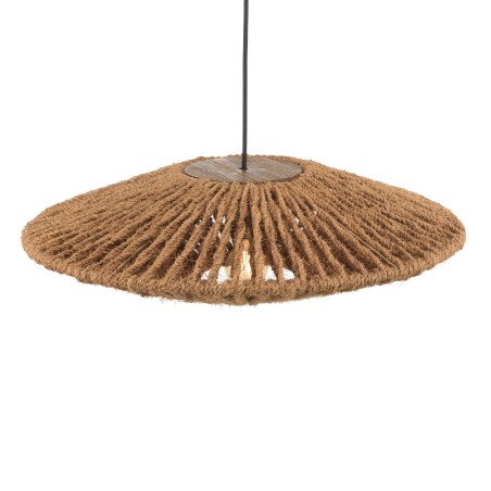 Suspension SIXTINE en fibres de coco et teck recyclé