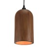 Suspension SIXTINE en bois de teck recyclé