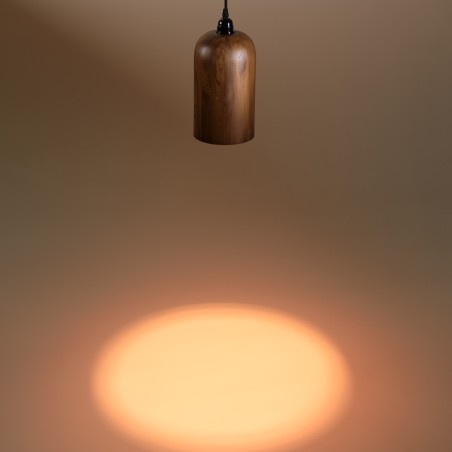 Suspension SIXTINE en bois de teck recyclé