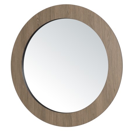 JULIA Round Mirror 80x80cm - Mocha Color