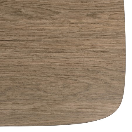 Table d'appoint JULIA bi-matière mocha/noir