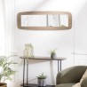 JULIA Rectangular Mirror - 120 x 40 cm, Mocha Color