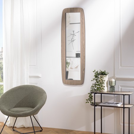 Miroir rectangulaire JULIA 120x40cm mocha