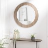 Miroir rond JULIA 80x80cm couleur mocha