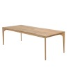Table à manger extensible MAXENCE en teck recyclé