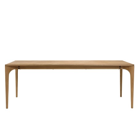 Table à manger MAXENCE en teck recyclé 220x100cm
