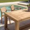 KALLY Set no. 5 Recycled Teak Garden Furniture Set for 8-10 People