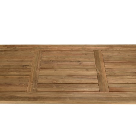 KALLY Set no. 7 Recycled Teak & Rattan Garden Furniture Set
