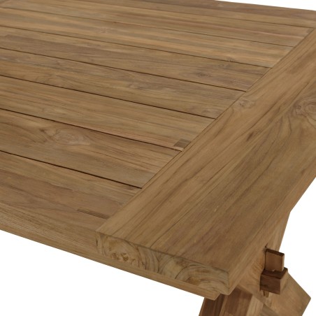 KALLY - Set no. 11 Recycled Teak & Rattan Garden Furniture Set