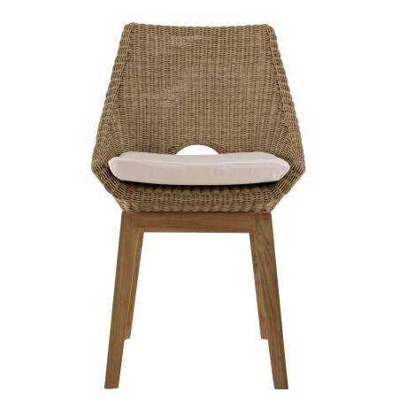 KALLY Set no. 15 Recycled Teak and Synthetic Rattan Garden Furniture Set