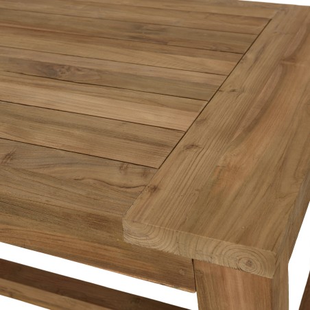 VALERIA - Set no. 3 Recycled Teak and Synthetic Rattan Garden Furniture Set