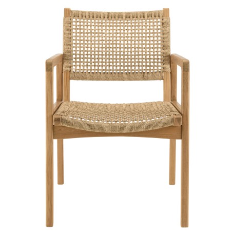 VALERIA - Set no. 5 Recycled Teak and Rattan Garden Furniture Set