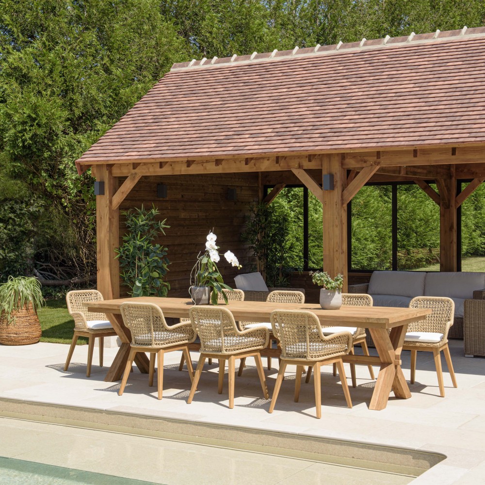 VALERIA - Set no. 11 Recycled Teak Garden Furniture Set | Outdoor Dining Set VALERIA - Set no. 11 Recycled Teak Garden Furniture Set | Outdoor Dining Set