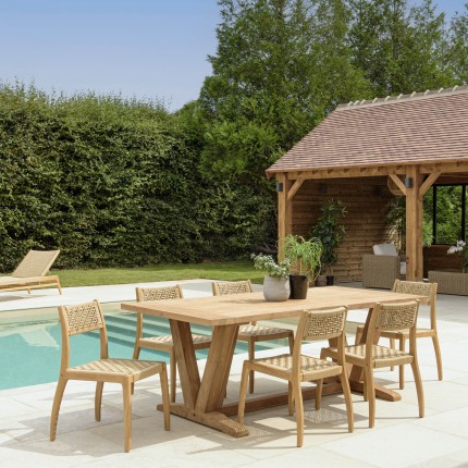 VALERIA - Set no. 15 Recycled Teak Garden Furniture Set