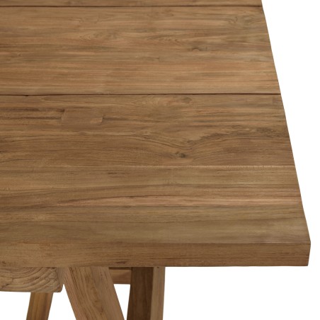 VALERIA - Set no. 16 Recycled Teak Garden Furniture Set for 6 People