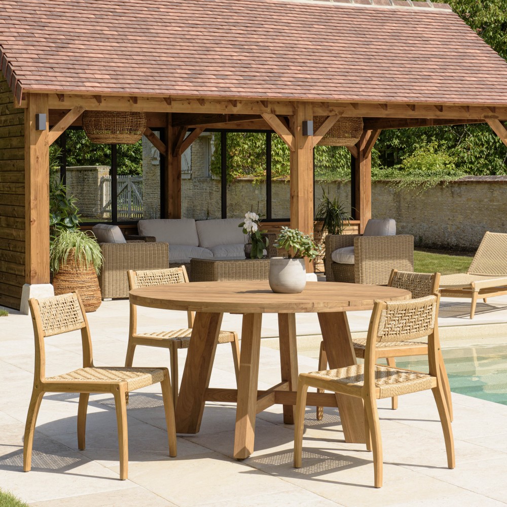 VALERIA - Set no. 25 Recycled Teak Garden Furniture Set VALERIA - Set no. 25 Recycled Teak Garden Furniture Set