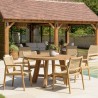 VALERIA - Set no. 29 Recycled Teak and Synthetic Rattan Garden Furniture Set