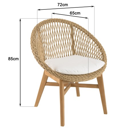VALERIA - Set no. 33 Recycled Teak Garden Furniture Set
