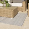 Quentin Rectangular Outdoor Rug 160x230cm Grey/White