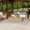 Quentin Rectangular Outdoor Rug 200x290cm Grey/White