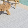 Tapis d'extérieur rectangulaire QUENTIN 200x290cm gris chiné