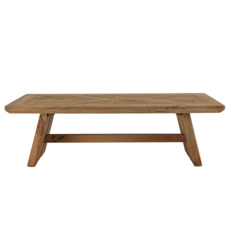SANDY Rectangular Coffee Table 130x70cm - Recycled Pine Wood