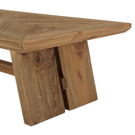 Table basse rectangulaire SANDY en pin recyclé