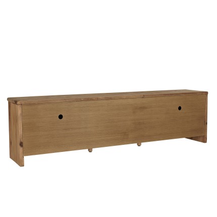 Meuble TV SANDY en pin recyclé 240cm