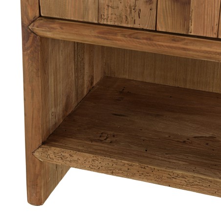 Buffet SANDY - Bois pin recyclé 2 portes 1 niche