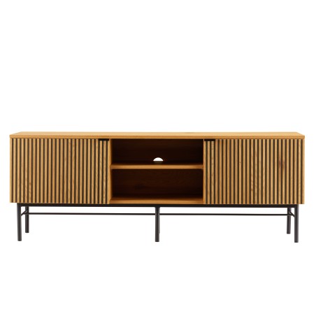 Meuble TV SCOTT 2 portes 2 niches