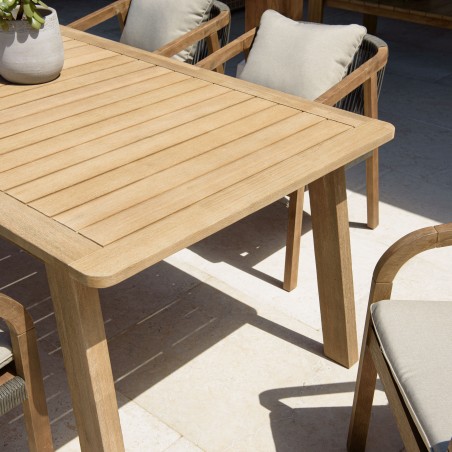 CELESTIN Acacia Garden Dining Table 200x95cm