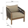 Celestin - 4-Seater Garden Furniture Set