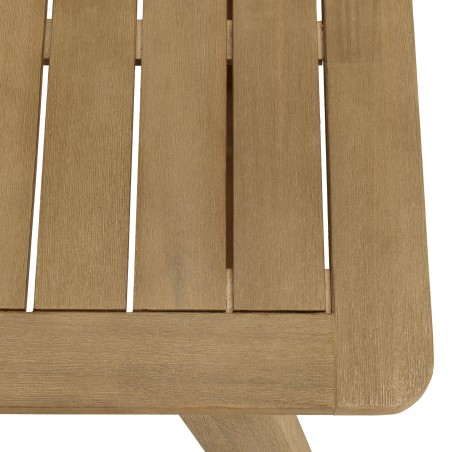 Celestin 6-Seater Garden Furniture Set in Acacia/Beige Rope
