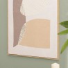 HOMER Wall Decoration 63x93cm Abstract Shapes No. 1 - Natural Frame