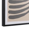 HOMER Wall Decoration A - Japanese Paper, Black Frame - 63x93cm
