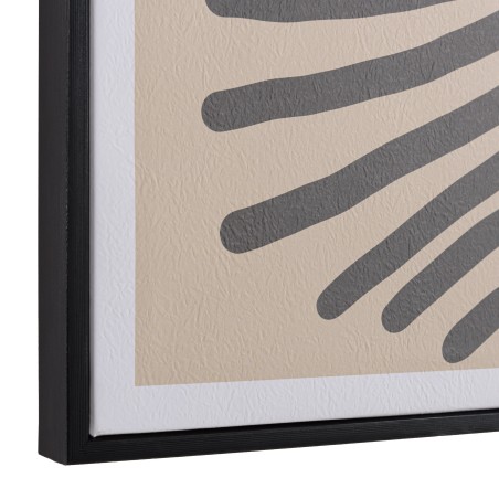 HOMER Wall Decoration B - Japanese Paper, Black Frame - 63x93cm