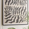 HOMER Wall Decoration C - 63x93cm Japanese Paper, Black Frame