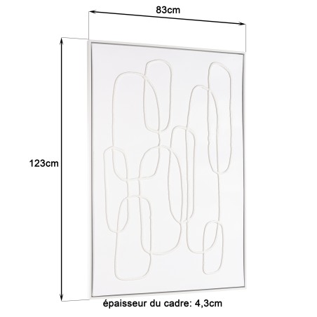 HOMER Wall Decoration 83x123cm - Abstract Lines No. 2