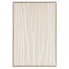 Décoration murale HOMER - Cadre naturel - 83x123cm