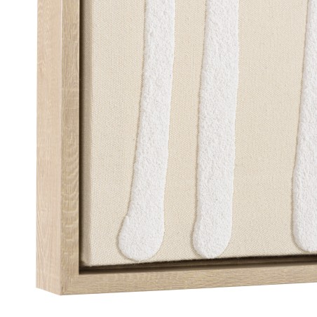 Décoration murale HOMER - Cadre naturel - 83x123cm