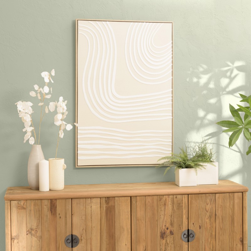 Décoration murale HOMER - 83x123cm, lignes abstraites Décoration murale HOMER - 83x123cm, lignes abstraites