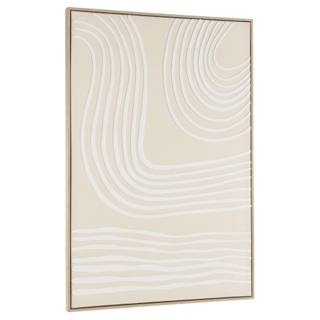 Décoration murale HOMER - 83x123cm, lignes abstraites