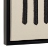 HOMER Wall Decoration A - Abstract Lines Black Frame 83x123cm