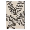 Décoration murale HOMER B - Lignes abstraites 83x123cm