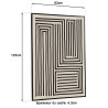 HOMER Wall Decoration C - 83x123cm Abstract Lines
