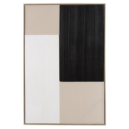 HOMER Wall Decoration 83x123cm - Two-Tone Frame - Mixed Materials