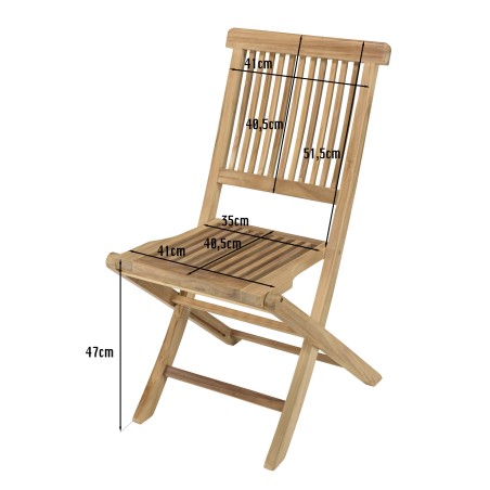 FUN Teak Garden Furniture Set for 8/10 People