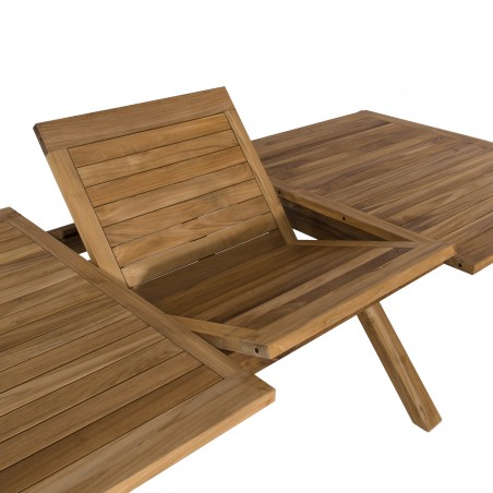 Salon de jardin en teck FUN 8/10 personnes