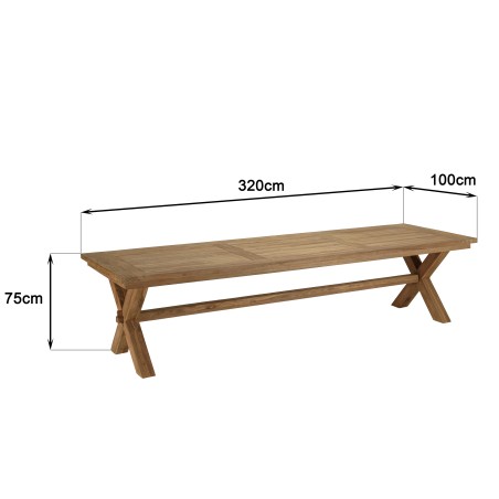 KALLY - Set no. 11 Recycled Teak & Rattan Garden Furniture Set
