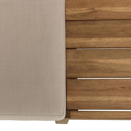 VICTOIRE 5-Seater Garden Furniture Set in Oiled Acacia